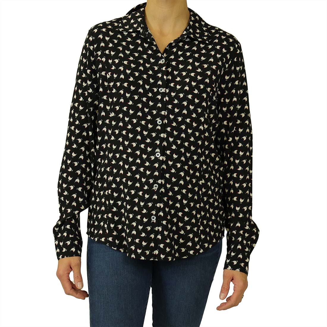 chicken pattern shirt